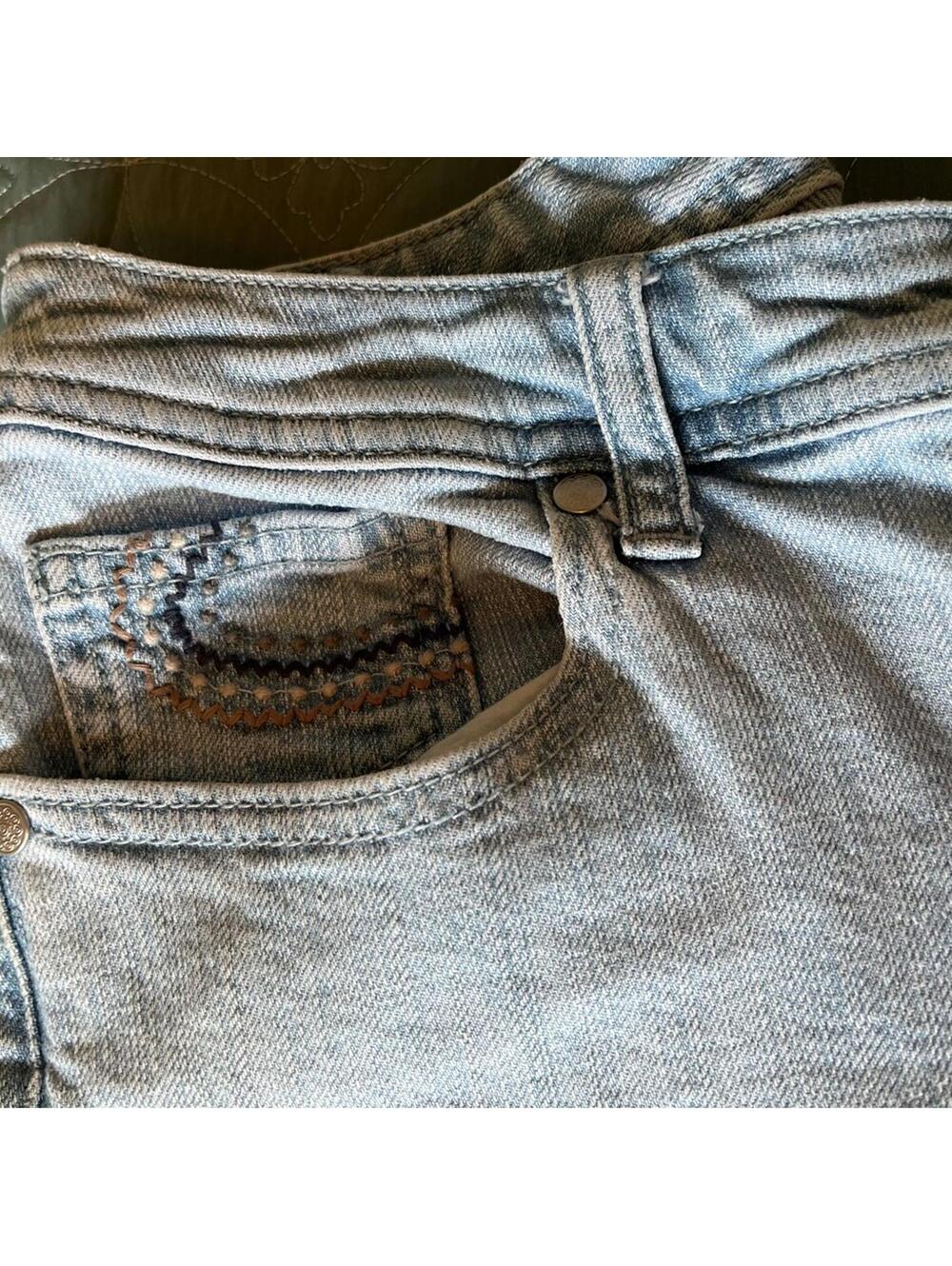 Chico’s Platnium Light Blue Capri Jeans for Women